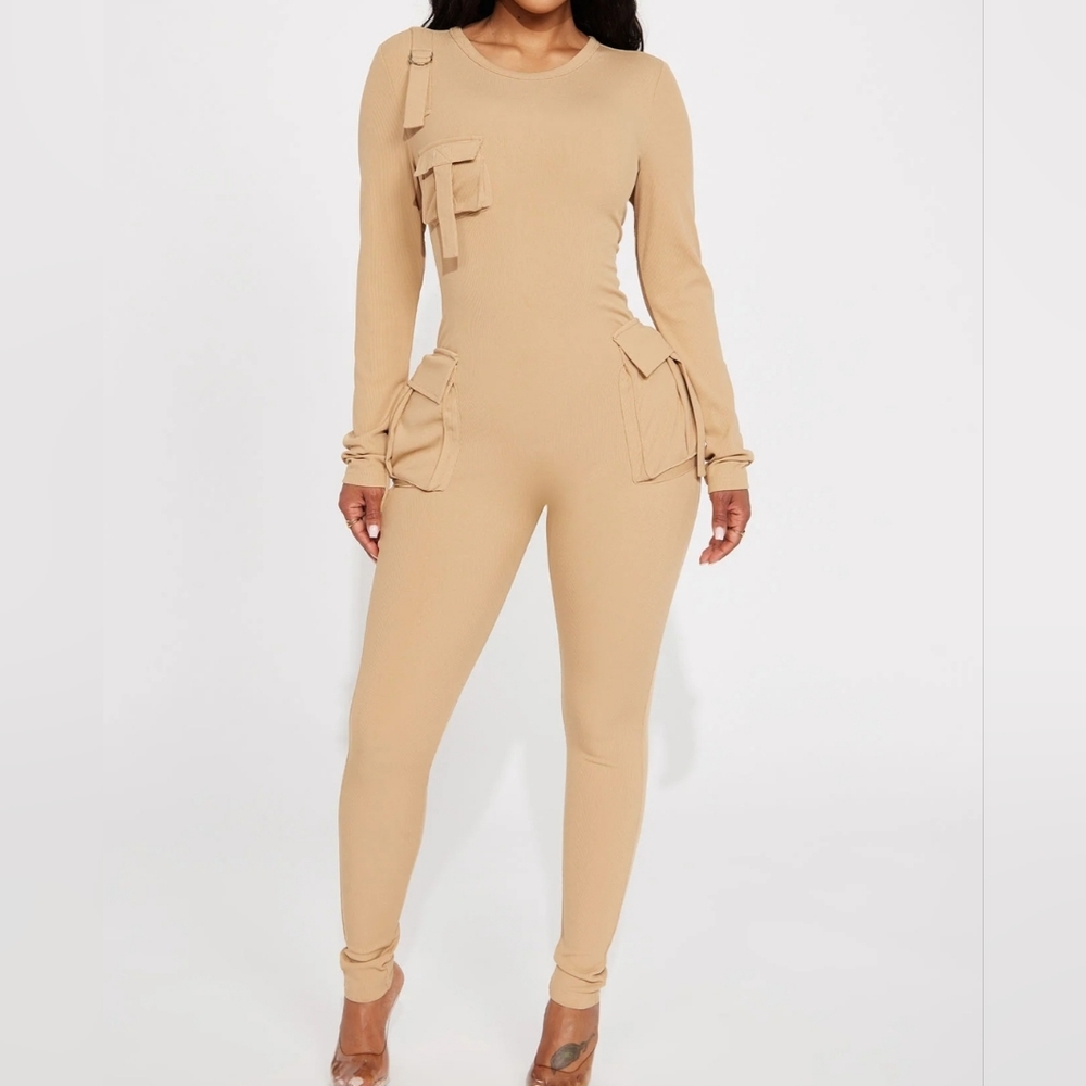 Cargo Inspired Jumpsuit